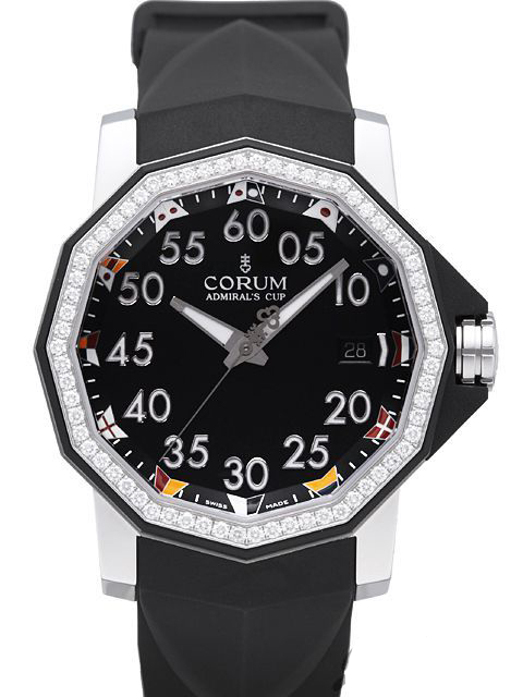 コルムスーパーコピー CORUM アドミラルズカップ コンペティション(Admirals Cup Competition Diamond Collection / Ref.082.954.57/F371-AN32)